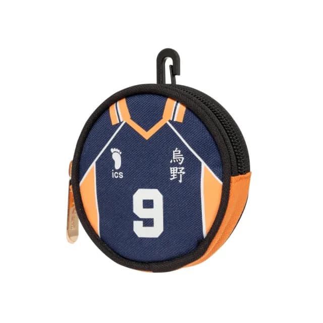 雙11限定 排球少年｜烏野高校 制服款零錢包 9號 HKU23A17K09(★正版聯名授權★)