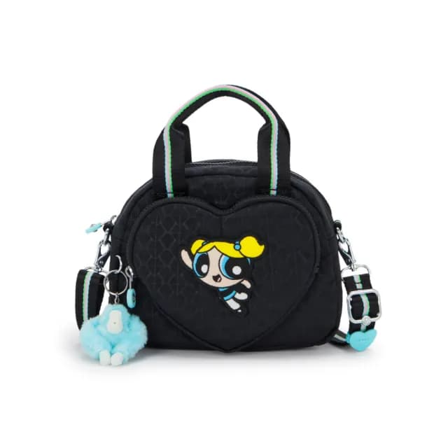 【KIPLING】KIPLING x POWERPUFF GIRLS 輕巧手提斜背兩用包-DEFEA MINI