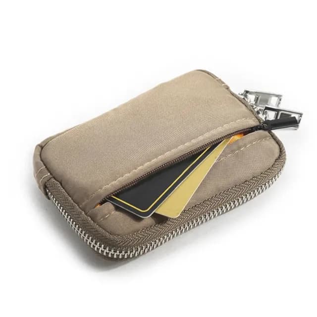 【YUJI 優集】EBIZU 日系潮流零錢包(多隔層收納 極輕防潑 鑰匙/卡片/現金一包搞定)