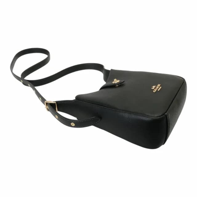 【COACH】小款斜背手袋(黑)