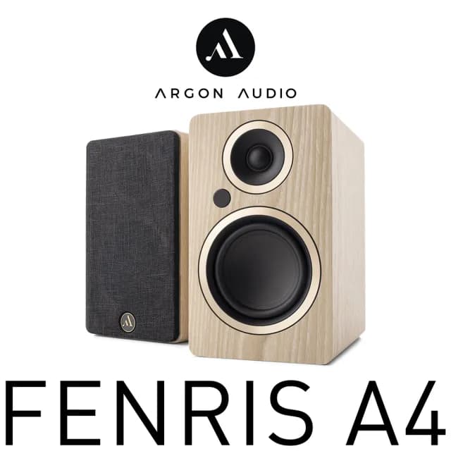 【Argon Audio】FENRIS A4(主動式 四單體獨立放大 藍牙喇叭 網路限定-仿白蠟木紋)