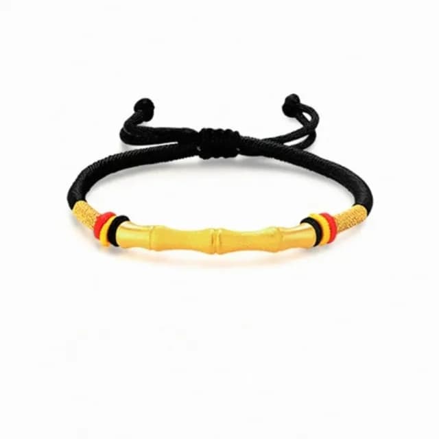 【Penny珮妮】黃金999 節節高升 手繩手鍊2色可選(母親節 父親節 情人節 生日禮 交換禮物 結婚 新年 尾牙)