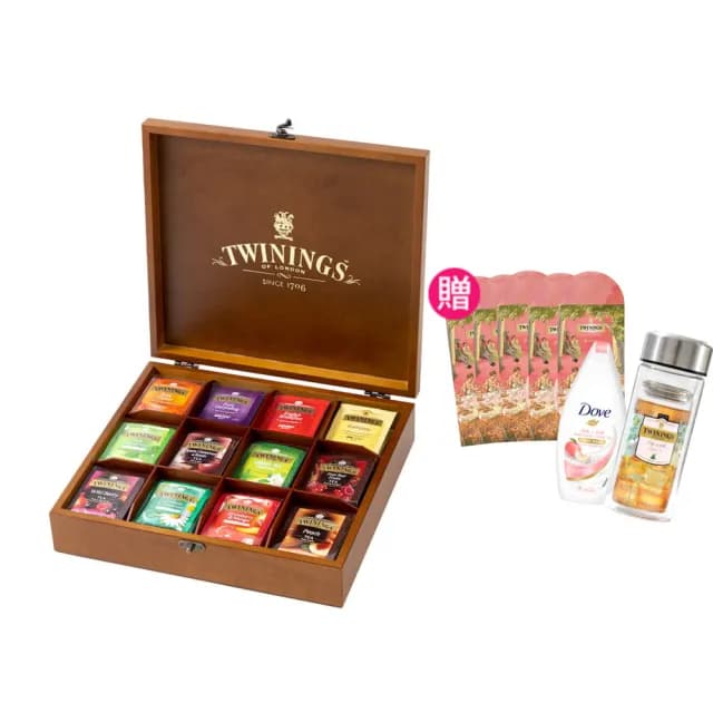 【Twinings唐寧茶】經典皇家禮盒-經典茶包96包(附贈提袋 #送禮首選#茶包禮盒#茶葉禮盒#中秋禮盒)