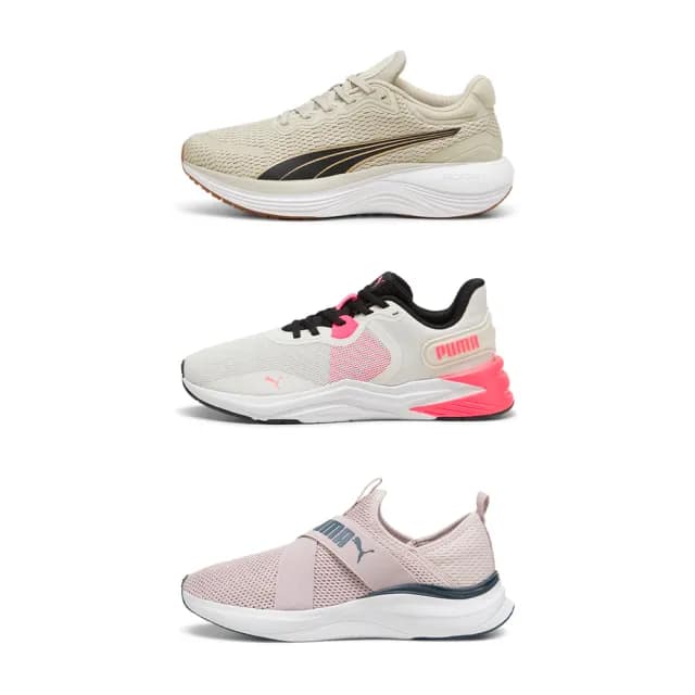 【PUMA】運動鞋 女鞋 慢跑鞋 休閒鞋 多款任選(37877632 37881317 37960605 39908801 39766101)
