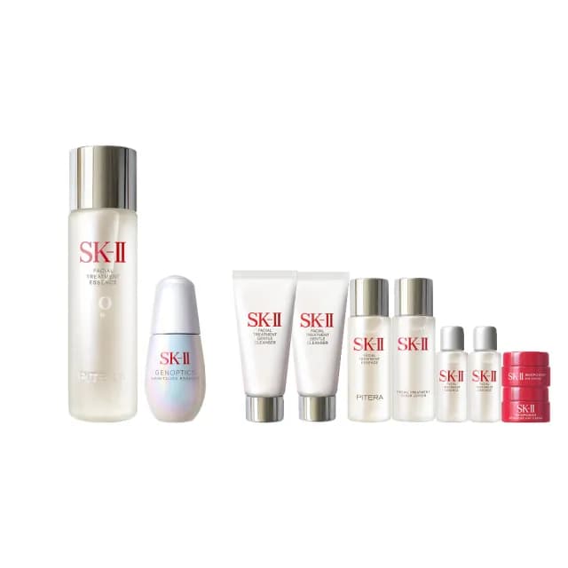 【SK-II官方直營】1+1青春恆璨雙重組(青春露160ml+全新小燈泡精華30ml/控油保濕/新品上市/術後保養)