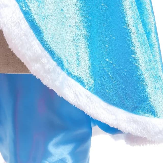 【橘魔法】絨布公主披風(萬聖節 斗篷 披肩 冰雪奇緣 貝兒公主 角色扮演 攝影 裝扮 女童 兒童 童裝)