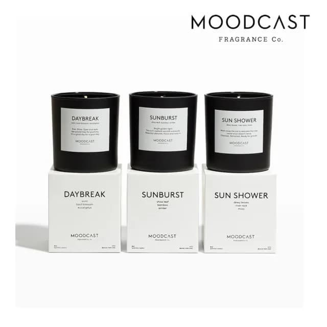 【MOODCAST】美國手工香氛蠟燭一入 8oz/227g(多款香味任選.天然椰子蠟.居家香氛.送禮首選)