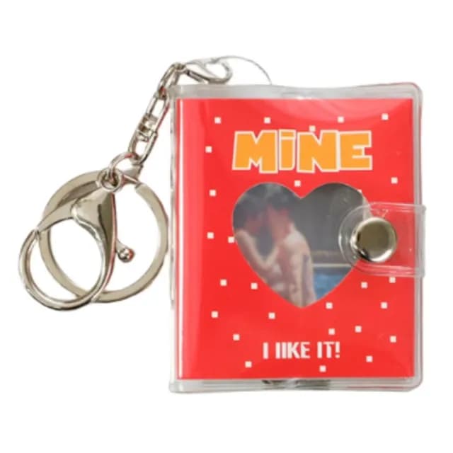 【小收藏】淘氣mini2吋證件照相冊吊飾2入組(偶像大頭照 迷你小相本 照片收納冊 學生 生日禮物)