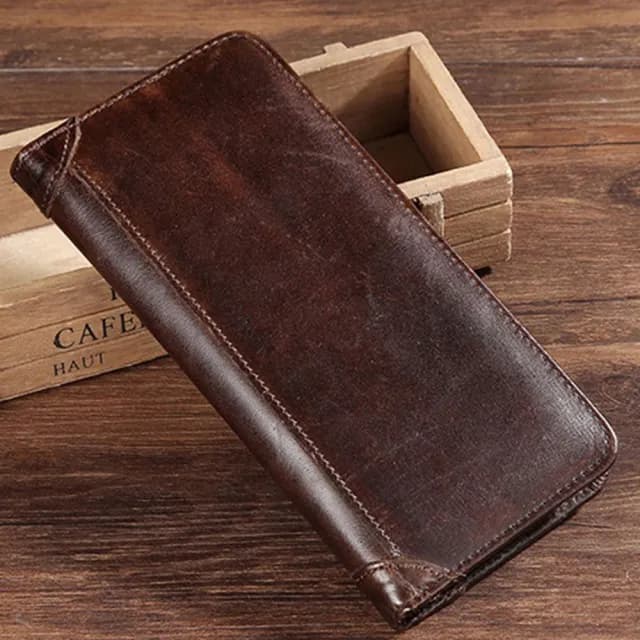 【LEEHER】雙11 長款錢夾/真皮錢包/頭層牛皮/卡包/長夾/多卡位/男生長夾