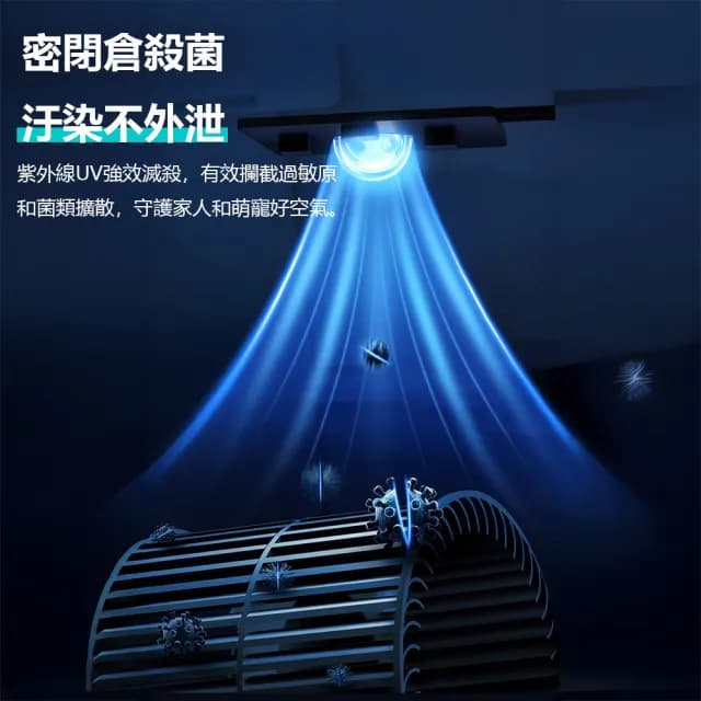 【鑫米】寵物雙淨化空氣循環扇(循環扇 淨化器  吸浮毛 寵物用品)