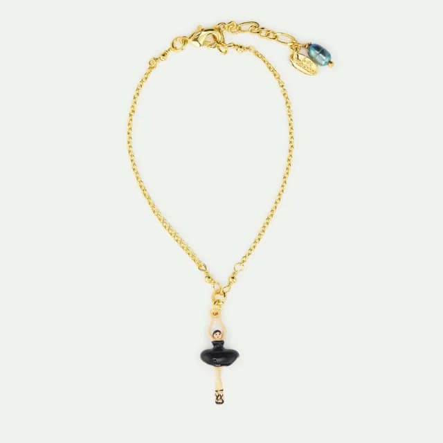 【Les Nereides】迷你芭蕾-黑曜黑手鍊