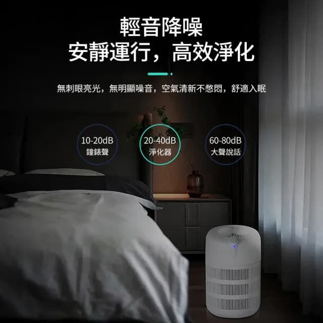 【小山THL】寵物空氣清淨器 空氣清淨機 空氣淨化器(UVC紫外線滅菌/無極調節風速/360°循環/送布套+濾網)