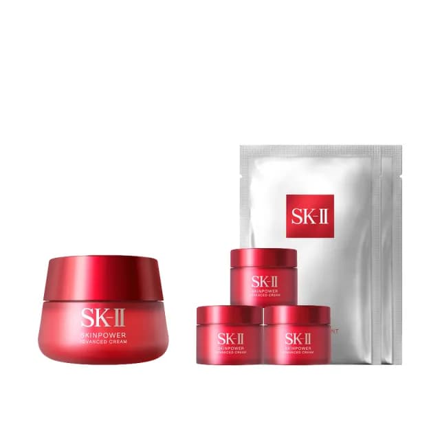 【SK-II官方直營】致臻肌活能量活膚霜80g送45g(禮盒組/經典or輕盈任選/乳霜/臉部保養/抗老/保濕)