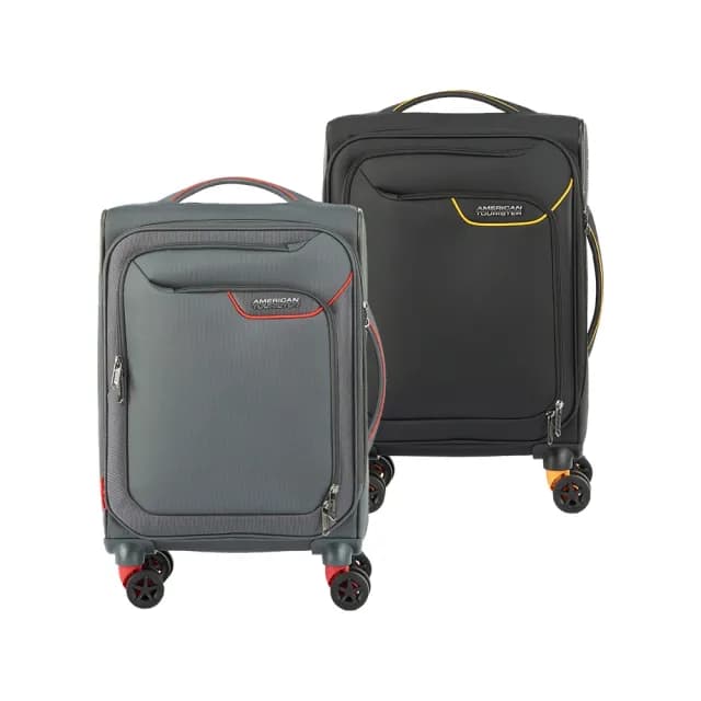 【AMERICAN TOURISTER 美國旅行者】20吋 APPLITE 4 ECO 前開式/上掀式可擴充輕量軟殼行李箱/布箱(多色可選)