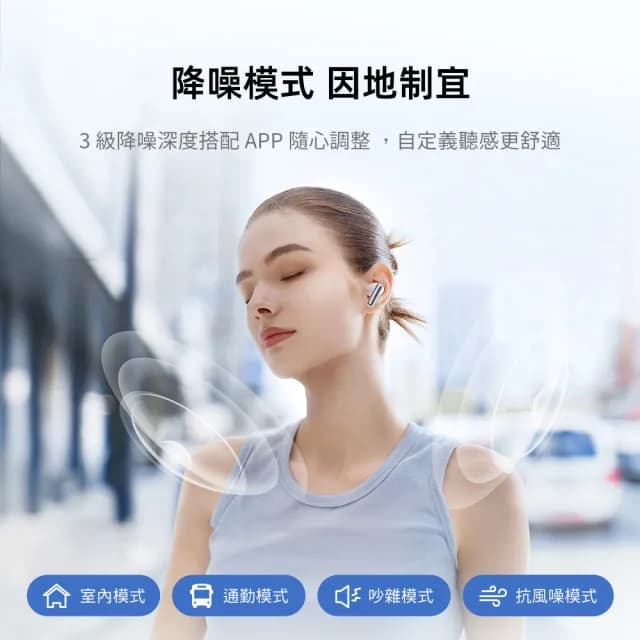 【QCY】MeloBuds N50 HT12 主動降噪真無線藍牙耳機(高效降噪 純靜樂音)
