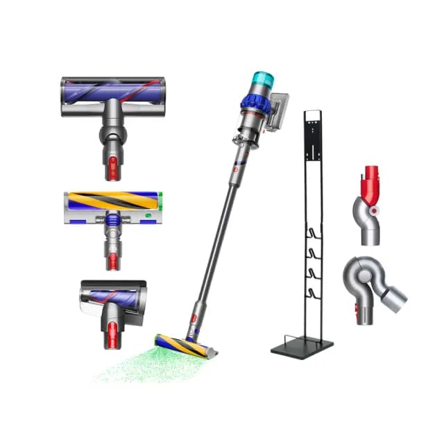 【dyson 戴森】V15 Detect Fluffy SV47 智慧無線吸塵器 光學偵測/除螨機(升級HEPA過濾旗艦款)