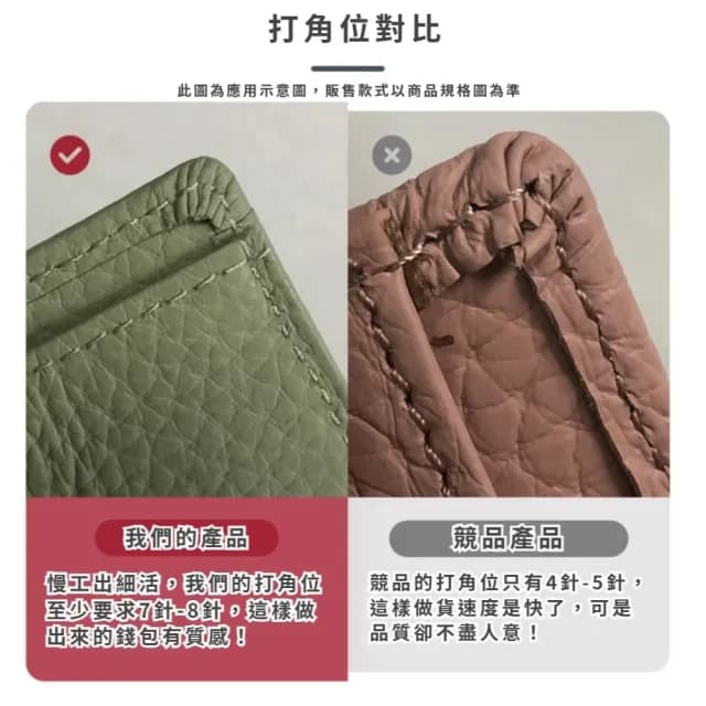 【小巧好裝】日系真皮RFID防盜刷短夾(錢包 皮夾 皮包 名片夾 素色 頭層牛皮 禮物 零錢包 多分層)