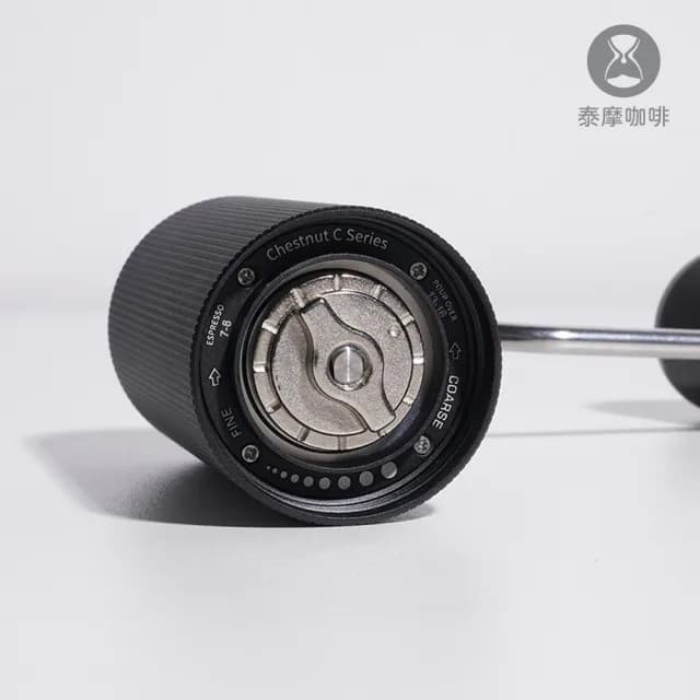 【TIMEMORE 泰摩】栗子C3S-魚Pure壺手沖咖啡禮盒黑色/白色7件組(獻禮美學誠意之選 露營 生日禮 入厝禮)