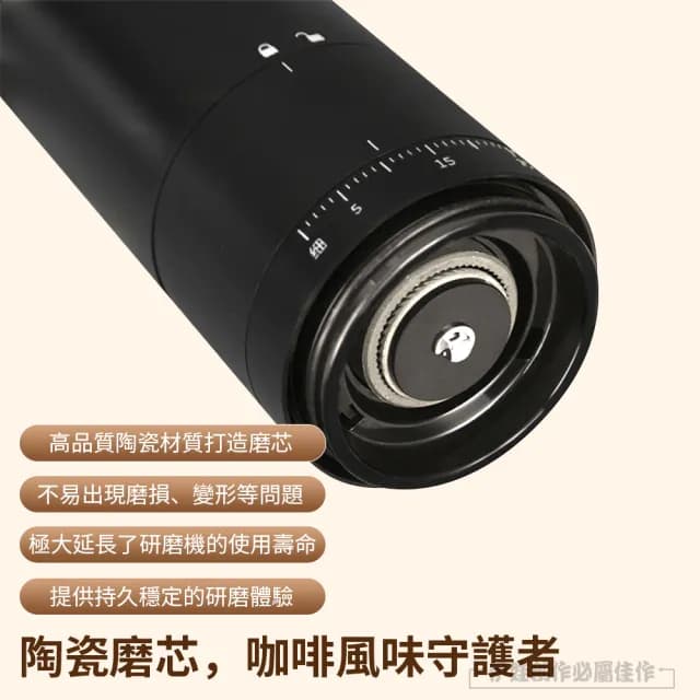 【伊德萊斯】雙11 多功能全自動咖啡磨豆機 家用小型咖啡豆研磨機 磨豆器(隨行咖啡機 交換禮物)