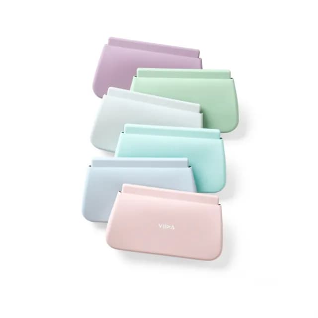 【VIIDA官方直營】Chubby 防水收納袋〔XL〕(餐具收納袋 兒童餐具收納 矽膠收納袋)