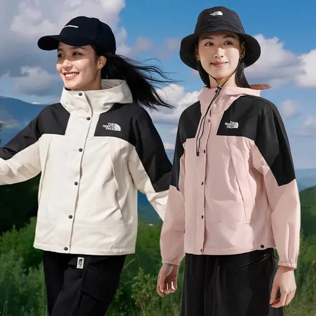 【The North Face 官方旗艦】中性款防風機能外套(多款任選)