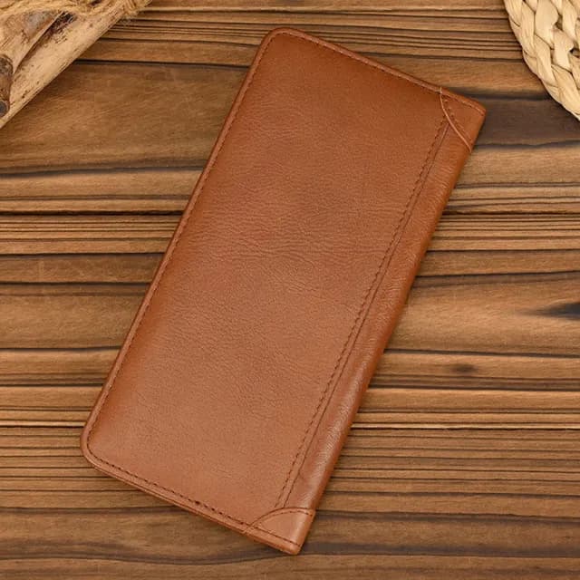 【KT DADA】雙11 長款錢夾 真皮錢包 頭層牛皮 卡包 男生長夾 長夾 多卡位