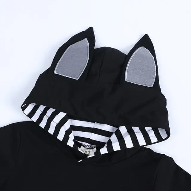 【橘魔法】萬聖插圖蝙蝠翅膀造型連身連帽包屁衣(萬聖節服裝 萬聖節 角色扮演 裝扮 男童 女童 童裝)