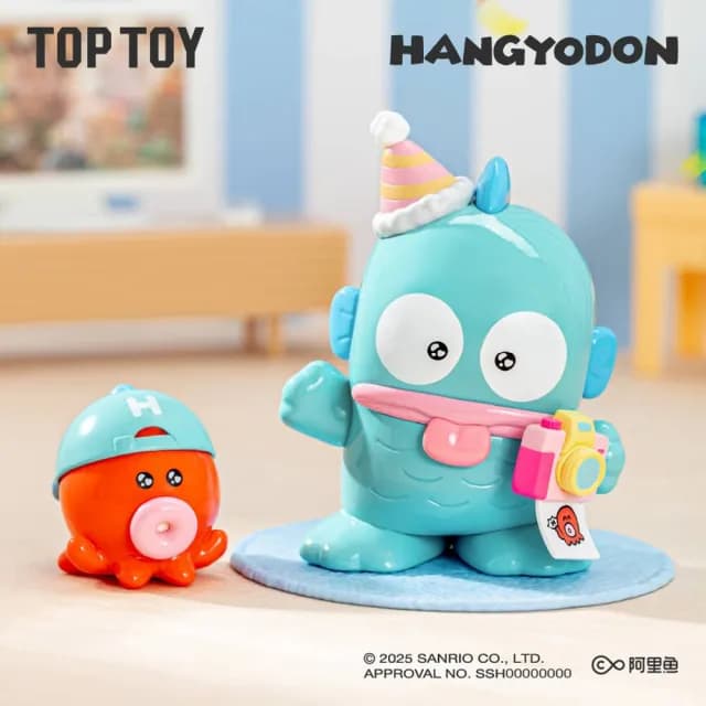 【YENDAR 研達】人魚漢頓生日大快樂 (6入/中盒)(跟人魚漢頓一起過生日吧!)