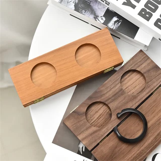 【匠俱】北美黑胡桃木桌面屏風創意中式家居擺件辦公室玄關裝飾品(高檔 喬遷 禮物 東方美學 輕奢)