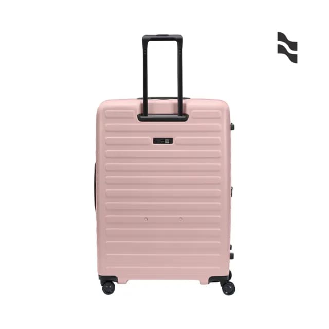 【LOJEL】CUBO 30吋 嫩粉色 前開式擴充拉鍊拉桿箱(行李箱 旅行箱)