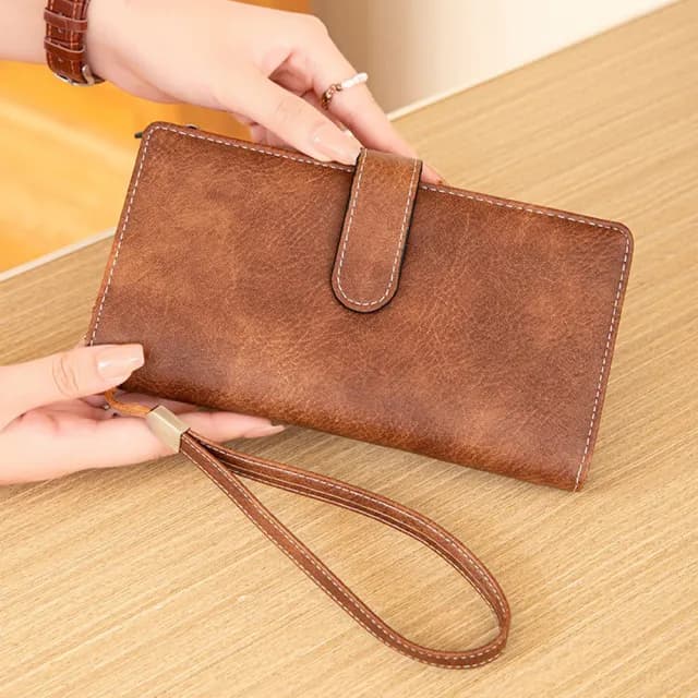 【KT DADA】雙11 韓系長夾 皮夾 長夾 錢包 大容量 多卡位 手拿包 簡約百搭