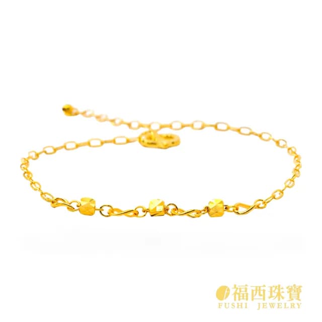 【福西珠寶】雙11黃金手鍊 月光維羅娜黃金手鏈(金重0.58錢正負0.03錢)