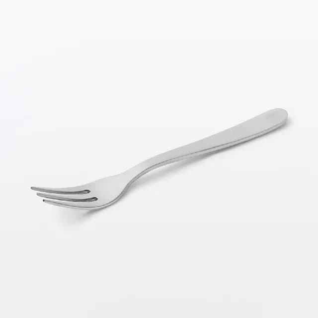 【MUJI 無印良品】不鏽鋼餐具/茶點叉 約13cm
