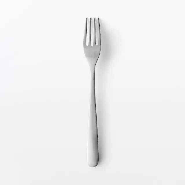 【MUJI 無印良品】不鏽鋼餐具/餐桌叉 約19cm