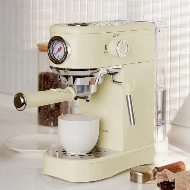 【Roommi】Creamy 半自動義式奶泡咖啡機(義式咖啡機)