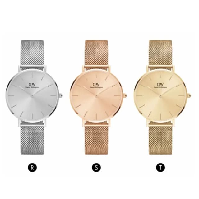 【Daniel Wellington】DW 手錶  Quadro、幻彩系列20X26、方錶、小圓錶、米蘭金屬錶(多款任選)