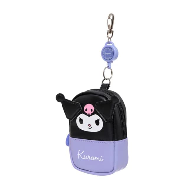 【IMPACT 怡寶】酷洛米Kuromi 掛式零錢包 IMKUL03BK