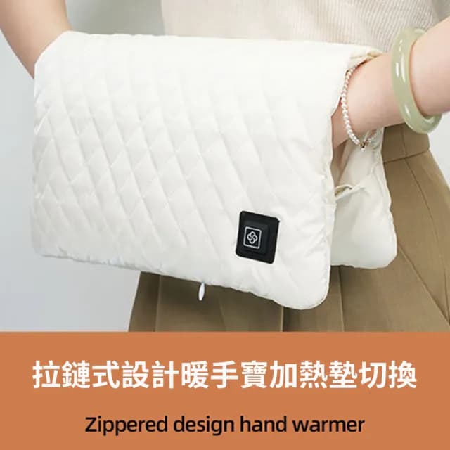 【暖研所】USB三段溫控暖手袋 無水發熱電暖袋暖暖寶 加熱暖手寶 冬季驅寒保暖加熱墊毯 暖腰/暖宮/暖背/暖腳