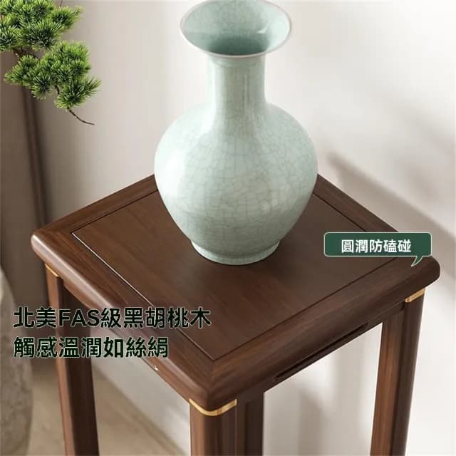 【匠俱】新中式花架實木多層 客廳盆景架花臺 陽臺盆栽植物架 綠植花卉展示(古典 東方美學 落地式 展示架)