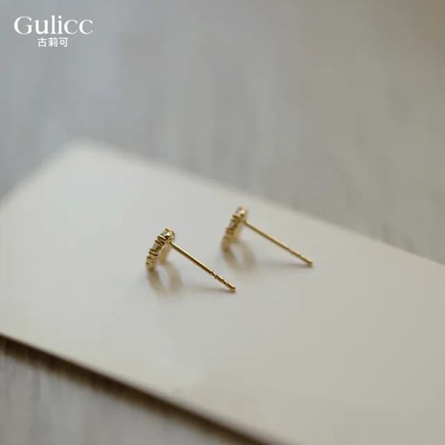 【Golicc】U型小馬蹄 精緻耳環(雙11 聖誕節 生日 飾品 耳釘 耳飾 耳墜 禮物)