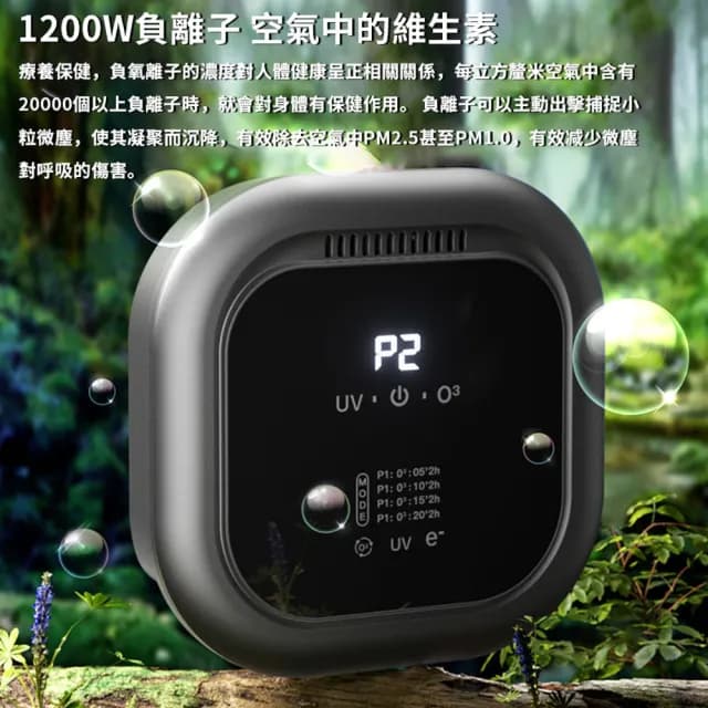 【Healthy樂居】4in1空氣淨化器 智能空氣淨化機 車用淨化器 寵物清淨機(UV殺菌/分解異味/送香薰精油)