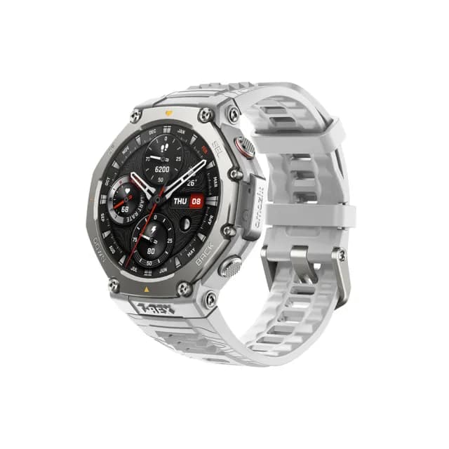 【Amazfit 華米】T-Rex 3 48mm軍規運動智慧手錶(10ATM防水/戶外運動/登山/騎行/越野跑/室內健身)