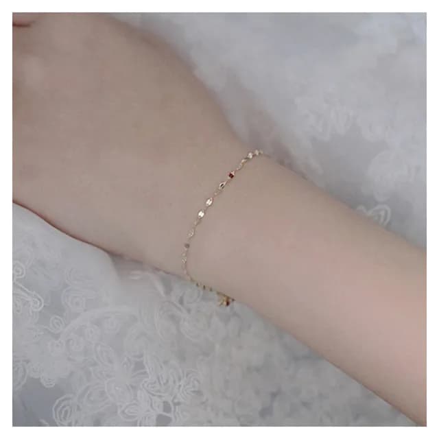 【HERA 赫拉】許願美人魚鱗片手鍊 H114091809(魚鱗片 手鍊)