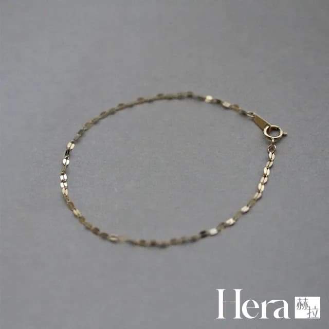 【HERA 赫拉】許願美人魚鱗片手鍊 H114091809(魚鱗片 手鍊)