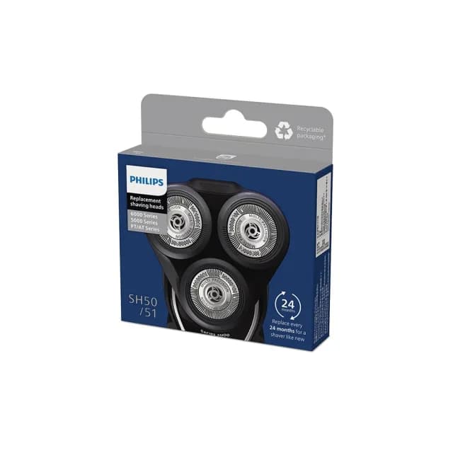 【Philips 飛利浦】官方直營 電鬍刀刀頭 SH50/51
