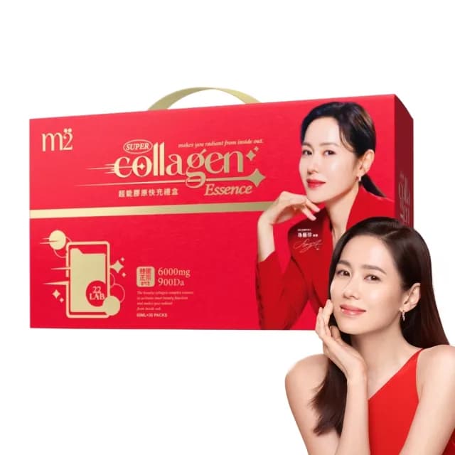 【m2 美度】超能膠原飲禮盒(30入/盒.孫藝珍代言唯一推薦-膠原蛋白.送禮首選.保健禮盒)