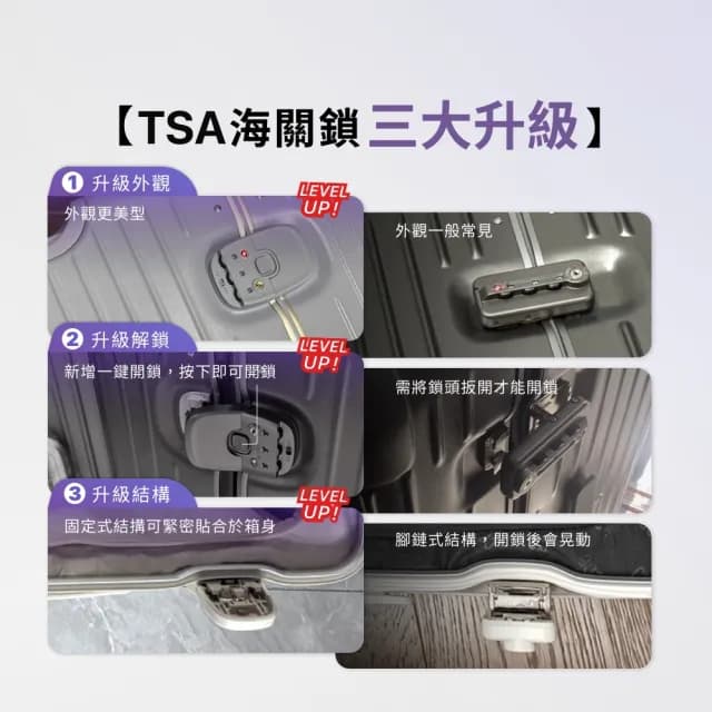 28吋 鋁框行李箱 鋁框胖胖箱 胖胖行李箱(Hinomoto靜音輪 加厚箱體)