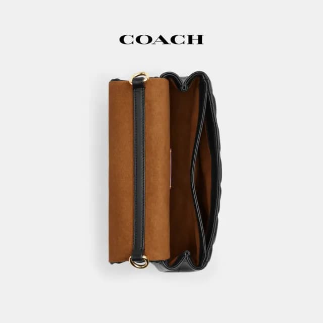 【COACH】蔻馳官方直營 QUINN絎縫手袋-2色可選(CY663)