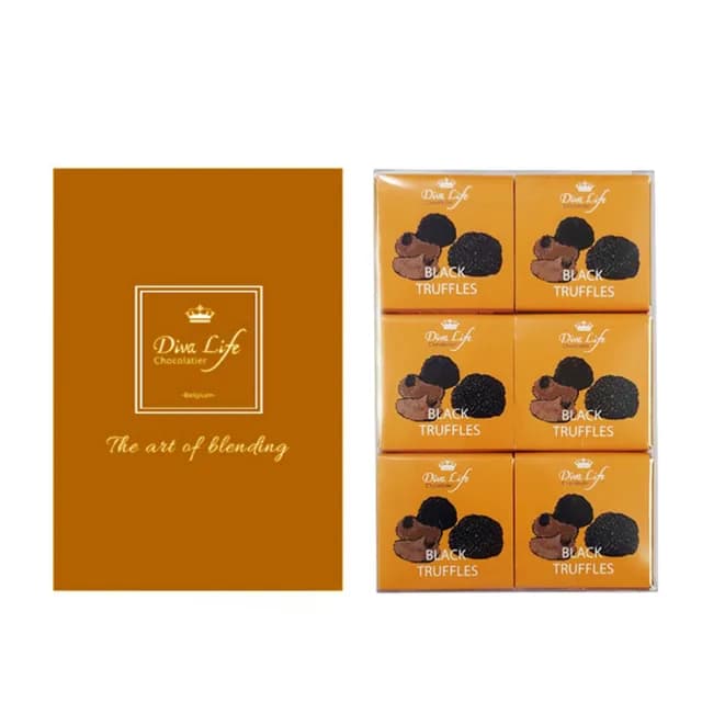 【Diva Life】比利時純巧克力片6入