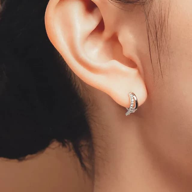 【vacanza】澄光・純銀耳環